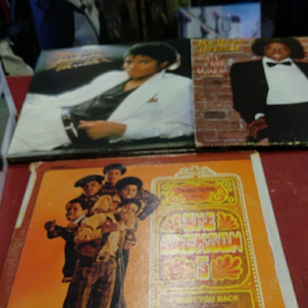 3 MICHAEL JACKSON VINTAGE ALBUMS